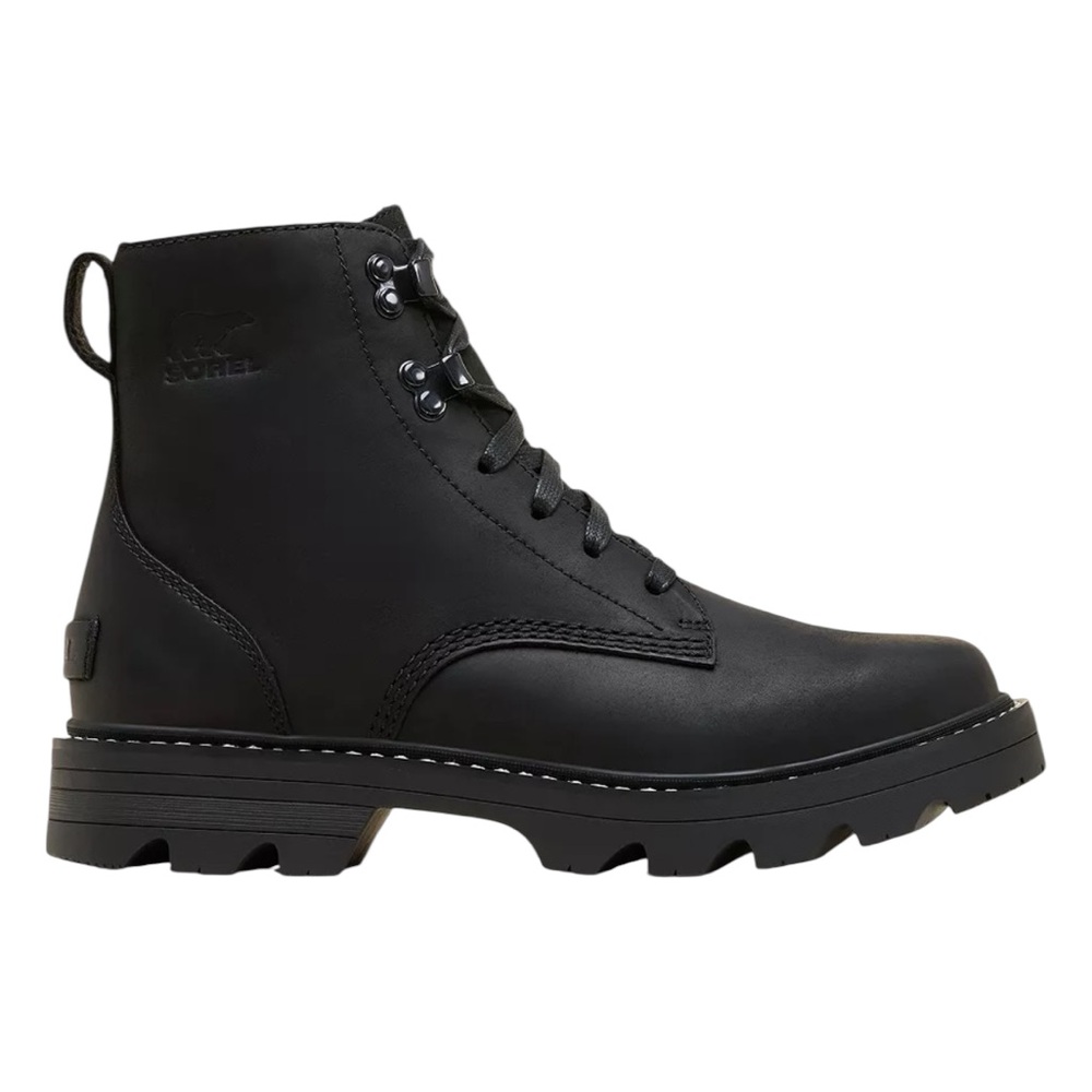 Sorel Revel Rd Black Waterproof Lace up Boots – Sz 8